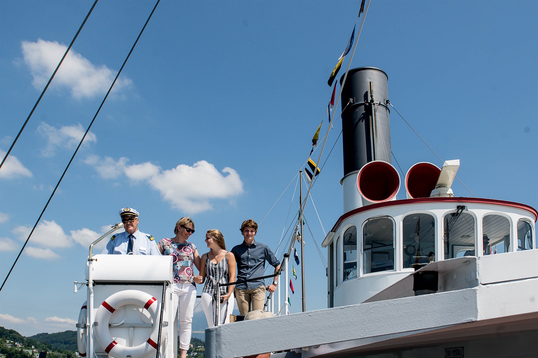 Der 100. Kapitän auf dem Vierwaldstättersee